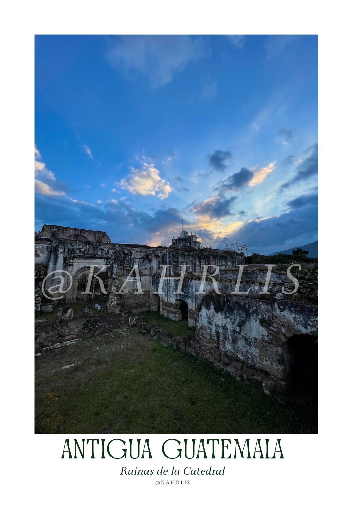 Antigua Guatemala Cathedral Ruins